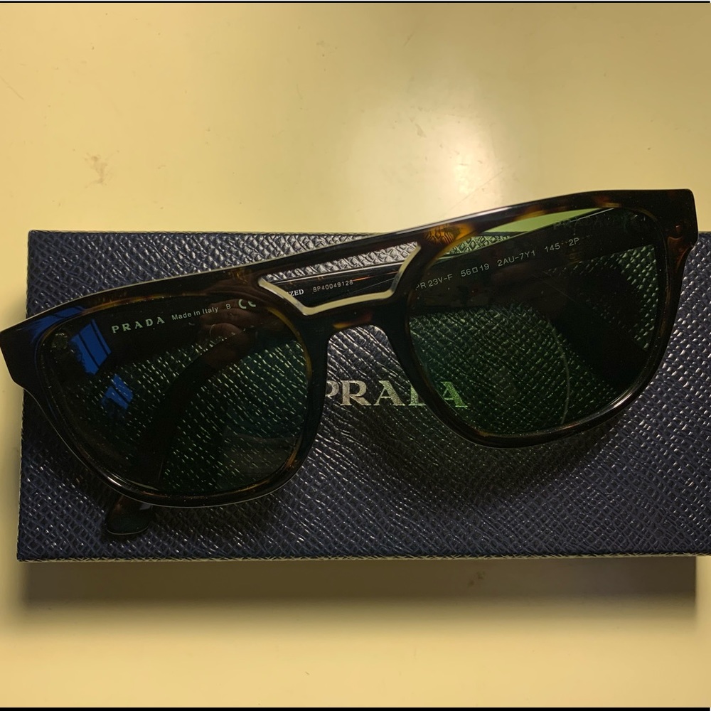 Prada unisex  polarized sunglasses